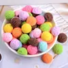Resina pequenos acessórios simulação bola de sorvete creme acessórios para capa de celular joias diy feitas à mão acessórios de cola de creme