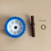 Accesorios para Remolques Aohang Juego de Poleas Rodillos Laterales para Remolque de Bote de Goma Rueda Superior Rueda para Remolque Marino de Yates y Lanchas a Motor