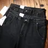 Jeans de Negocio Rectos Holgados para Hombre de Fibra de Madera Yassel Gruesa de Gama Alta, Bolsillo Inclinado, Otoño e Invierno 2024