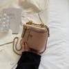 2021 Novos ins Mini Rhomboid Chain Small Bag Moda Outono Moda Ombro Crossbody Bolsa Quadrada Caixa Bag
