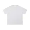 Camiseta de Manga Corta de Algodón de Xinjiang 330g de Peso Pesado 100% Algodón para Hombres y Mujeres, Transpirable de Verano Holgada de Manga Media Color Sólido Venta al por Mayor de Fábrica Transfronteriza