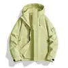 Chaqueta impermeable de plumón estilo Luotuo para mujer tres en uno 2026 nuevo estilo invierno ropa de trabajo exterior se puede imprimir LOGOTIPO