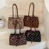 Bolso tote grande de lunares único estilo coreano, nuevo bolso de hombro de alta costura de nicho para el otoño de 2026