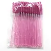 Cepillo Desechable para Pestañas, Brocha de Belleza, Peine para Práctica de Injerto de Pestañas, Cepillo para Cejas, Brocha de Maquillaje, Peine para Pestañas Postizas, Herramienta de Belleza para Pestañas