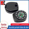 Outdoor forte líquido magnético enchimento direcional off-road injeção de óleo de bússola Norte agulha relógio pulseira impermeável portátil