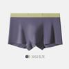 60 cuecas masculinas de algodão sem costura respirável antibacteriano virilha cintura plus size meninos boxer boxer shorts 2025 novo