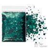 Brillantina de uñas, brillantina ultrafina, brillantina, brillantina, lentejuelas, mezcla de hierba verde, juego de esmalte de uñas, pegamento, joyería transfronteriza