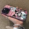 Adecuado para Funda de Teléfono Móvil Kuromi Manzana 16Promax12 para Motocicleta 11Iphone15Pro14/Comercio Exterior Xsxr