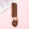 Lindo peine de color macarrón, peine creativo personalizado para el cabello de niños, mini peine portátil para mujeres, al por mayor