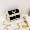 Bolsa de Material DIY Hecha a Mano Bolsa Cruzada Hecha a Mano Lana Juego Completo Tejida a Mano Tejida a Mano Bolsa de Mujer Regalo para Novia