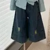 Nuevo atuendo de otoño 2026 para niñas: Conjunto moderno de manga larga estilo coreano y jeans, pantalones casuales de pierna ancha para niños