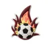 Criativos Pingentes para Crocs Copa do Mundo de Futebol Acessórios para Sapato de Jardim em PVC Pingentes Decorativos Novo Modelo Venda Direta de Fábrica