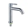 Grifo de Lavabo de Acero Inoxidable, 4 Puntos Balcón Baño Brazo Mecánico Gato de la Fortuna Grifo de Agua Fría Única Venta al por Mayor