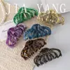 Pinza para el Cabello Gruesa de Acetato Retro Estilo Francés, Pinza de Tiburón Elegante y Sencilla, Accesorio para el Cabello Pasador Estilo Coreano