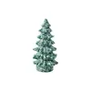 Adornos Navideños de Piedra Natural Transfronterizos Tallas de Pino Decoración del Hogar Manualidades de Cristal Árbol de Navidad de Escritorio