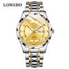Longbo Longbo productos genuinos Reloj de Hombre Impermeable Luminoso Reloj de Doble Calendario Reloj de Hombre Cuarzo Dominante para Hombre Venta al por Mayor