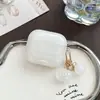 Funda Imd Chapada en Oro Adecuada para Apple AirPods Pro 2 Carcasa para Auriculares Colgante Cuarta Generación Funda Suave Funda para Auriculares Apple