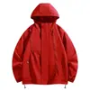Chaqueta con capucha de alto valor a prueba de viento e impermeable para pareja, para desplazamientos urbanos, senderismo al aire libre, montañismo. Versátil para hombres y mujeres.