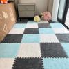Tapete de pelúcia de cabeceira, quarto, pavimentação completa, costura, espuma, tapete de chão, cortável, quarto de menina, tapete de tatame, casa