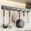 Perchero de pared, gancho de pared sin taladro para detrás de la puerta, recibidor, cocina, gancho adhesivo de alta resistencia para abrigos y sombreros