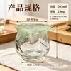 Vidrio de Color Taza Pública para Carretera Té Mar Gongfu Juego de Té Servidor de Té Esterilla de Té para el Hogar Taza Pública Vajilla de Vidrio Creativa Hecha a Mano