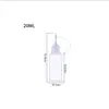 En stock al por mayor tapa de pinhole de PE botella de plástico botella para inyección de aceite esencial pigmento boca puntiaguda dispensación extrusión botella de aguja dividida