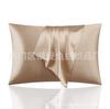 Comercio exterior transfronterizo Amazon funda de almohada imitación seda seda de hielo sensación fresca color sólido almohada de bolsillo de seda tocado de satén venta al por mayor