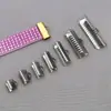 Accesorios para Joyería DIY Hebilla de Clip de Acero Inoxidable Hebilla de Clip para Cordón Conector de Cierre para Collar Pulsera Hebilla de Borde Fijo
