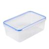 Paquete de 200 Cajas de Cigarrillos de Gran Capacidad Caja de Cigarrillos de Plástico Transparente Caja para Guardar a Prueba de Humedad Caja para Puros Caja con Candado para Tabaco