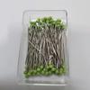 Alfinetes de Posicionamento de Vidro Colorido Corte Vertical de Roupas DIY Artesanal Alfinetes Perolados 38mm Decoração de Buquê Alfinetes Fixos