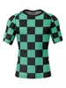 Verano 2024 Nuevo Comercio Exterior Europa y América Amazon Poceli Elfo Sueño Camiseta de Manga Corta Estampada Cuello Redondo Ropa de Fitness