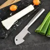 Cortador de Cebola de Aço Inoxidável, Faca para Cebola, Ferramenta de Ralador, Faca Raladora de Cebola, Raspador Multifuncional, Gadget de Cozinha