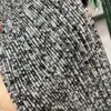 Cuentas de cristal para cabello negro 2MM redondas facetadas ángulo de corte de disco duro Cuentas Mimi Cuentas HL