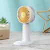 Nuevo Ventilador Portátil de Verano para Viajes al Aire Libre, Pequeño, con Base, Carga USB, Ventilador de Mano Portátil
