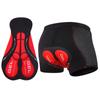Ropa Interior para Ciclismo para Hombre, Pantalones de Ciclismo de Montaña de Silicona Engrosada, Pantalones Cortos para Bicicleta de Carretera de Secado Rápido, Equipo de Ciclismo para las Cuatro Estaciones
