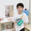 Riñonera Trendy y Genial Estilo Coreano para Niños y Niñas, Deportiva Casual, Ligera para Viajes, Bolso Cruzado Infantil, Nueva Riñonera Infantil de Comercio Exterior