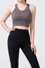 Lu Chuan Top de Yoga con Cuello en U Espalda Bonita Tirantes Anchos Ribeteado Deporte Bra de Tenis Corte Racerback Espalda Bonita Ropa de Yoga