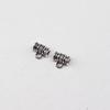 Nuevo Chino Xizang Plata Fuzi Camiseta Anillo Colgante Pipa Cuentas DIY Joyería Enlace Cuentas Espaciador Accesorios Hechos a Mano Conector Hebilla Colgante