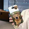 Adequado para Capa de Celular Sony, Porta-Cartão Jovem, Borda Completa, Novo Slot de Cartão Fofo, Textura Tendência de Casal Gato Refrescante