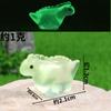 Diente de Sierra Dinosaurio Pequeño Lindo Luminoso Micro Paisaje Jardinería Pequeños Adornos Joyería Material DIY Accesorios de Resina Manualidades