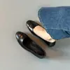 Otoño 2026 Nuevos Zapatos Elegantes para Mujer de Suela Suave, Punta Redonda, Altura Baja que Aumenta, Mocasines con Tacón de Cuña, Zapatos de Una Sola Pieza para Mujer