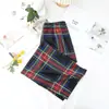 Calça Xadrez para Mulheres, Novo Estilo Verão 2026, Cintura Alta, Emagrecimento, Perna Reta, Calça de Perna Estreita Larga, Caimento Solto, Calça Casual Comprida