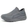 Zapatos Tipo Calcetín Unisex de Punta Ancha 4E con Suela Gruesa, Talla Grande, Horma Ancha, Zapatillas Slip-On Verano 2026, Zapatos para Caminar