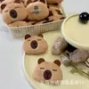 Nueva Muñeca de Peluche de Animal de Dibujos Animados Linda Oversize Pinza para el Cabello con Flequillo Lateral de Oso Princesa Sanrio