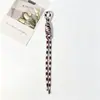 Pingente de chaveiro de corda trançada artesanal estilo miu, pingente de paracord, acessório personalizado, corda trançada colorida vintage