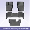 Tapetes de Piso TPE para Land Rover Discovery 2014-2022, Tapetes para Porta-Malas 3D de Material Todas as Estações