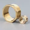 Suministros del Fabricante Conectores Reductores de Rosca de Cobre con Rosca Interna y Externa, Accesorios Hexagonales de Latón de 4 Puntas Completamente de Cobre para Tuberías de Suministro de Agua