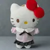 El Colgante de Hello Kitty Se Puede Usar para Vestir el Peluche Muñeco con Ropa, Conjunto de Falda y Impermeable de Puntos