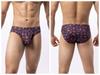 Fábrica de calzoncillos para hombre, venta al por mayor, ropa interior estampada de moda para hombre, diseño clásico sexy, pantalones pequeños con estampado de rosas