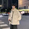 Chaleco acolchado cálido de moda versátil para deportes al aire libre de otoño e invierno para hombre, chaqueta de algodón